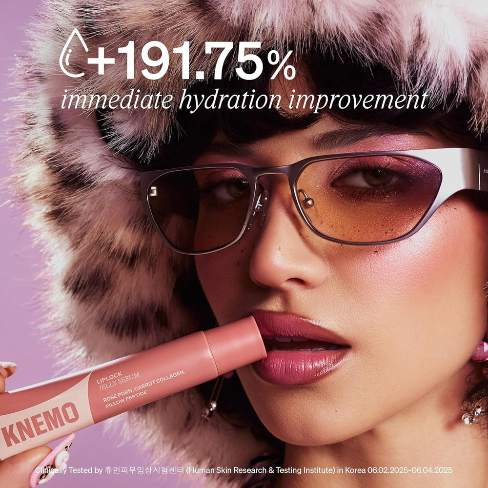 KNEMO LipLock teinte raisin doux pour un look discret.