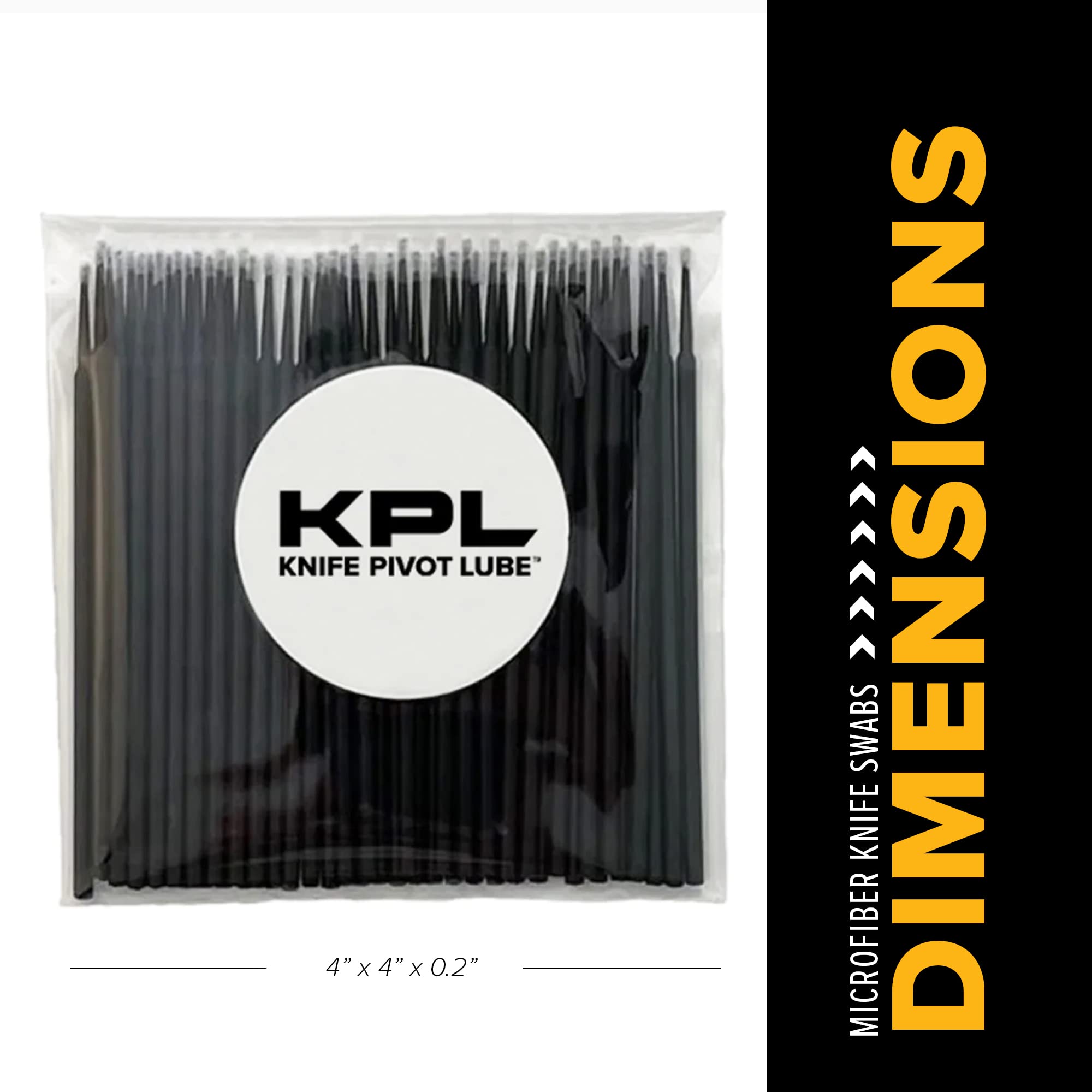 Knife Pivot Lube : nettoyage des crevasses des zones rétrécies.