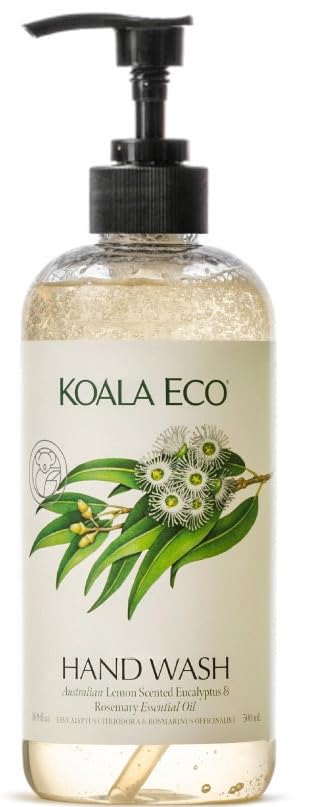 Koala Eco Savon mains eucalyptus citronné et romarin pour nettoyer et rafraîchir les mains.
