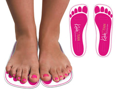 KOBBTAN pads-pieds premier plan pour une protection hygiénique pendant le bronzage