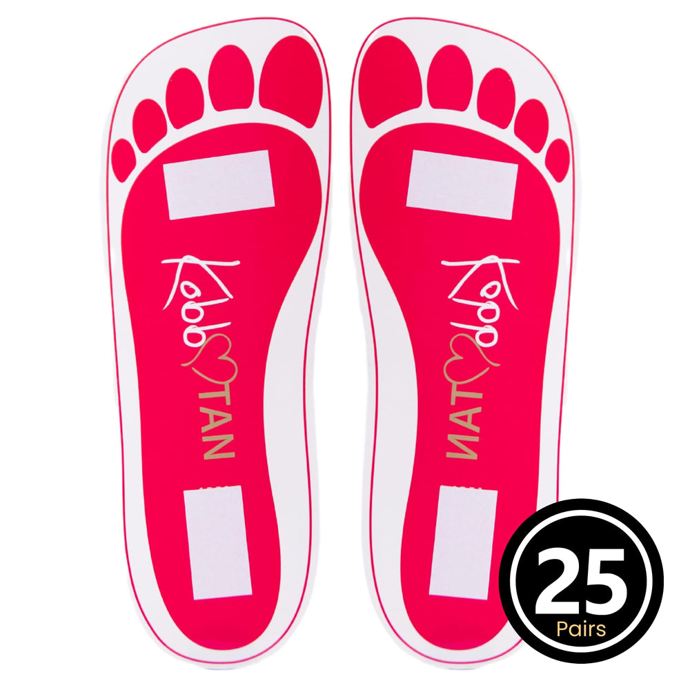 KOBBTAN pads-protecteurs-pieds adhésifs pour des pieds propres pendant la séance