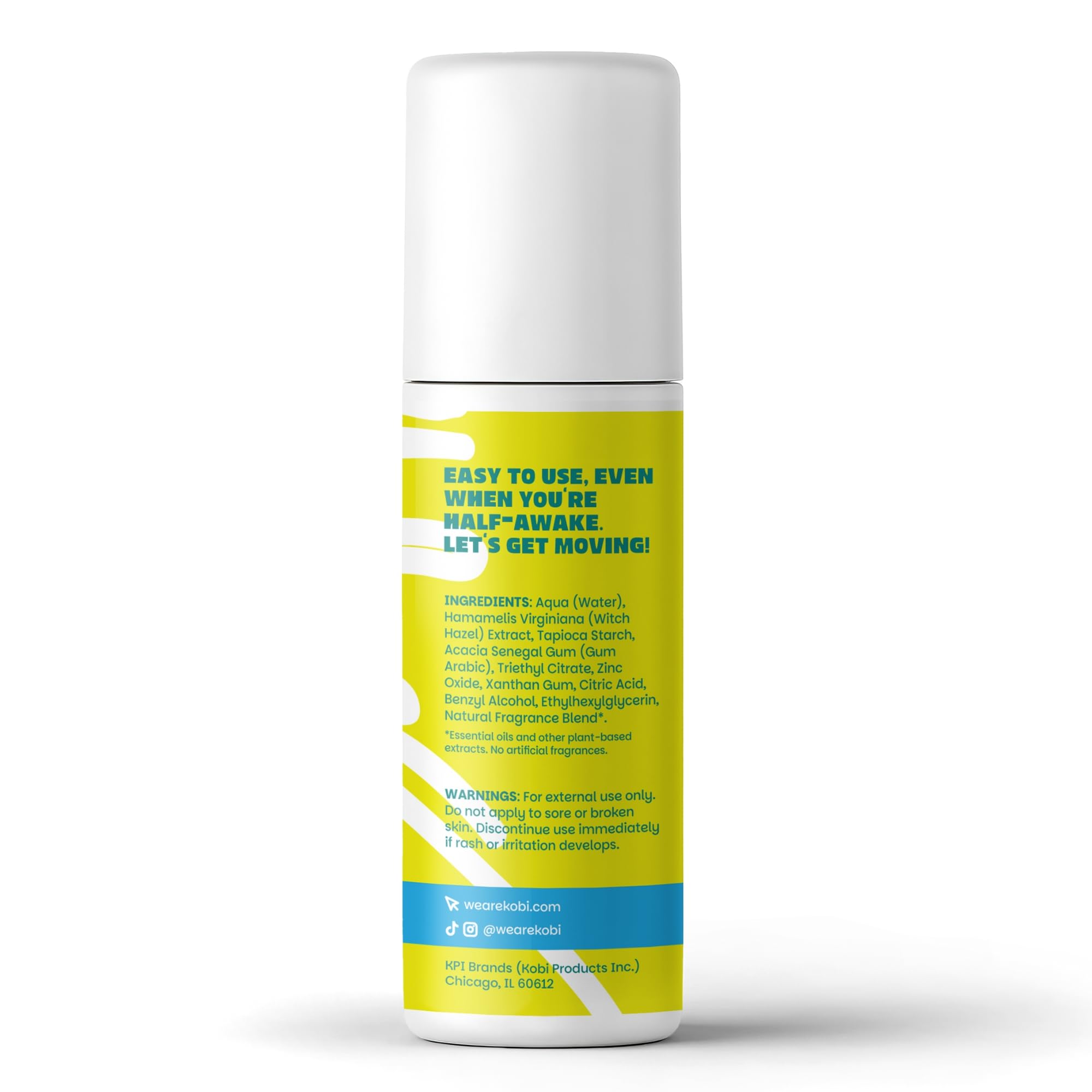 Kobi déodorant durable, 3 oz, économie par rapport à d'autres marques.