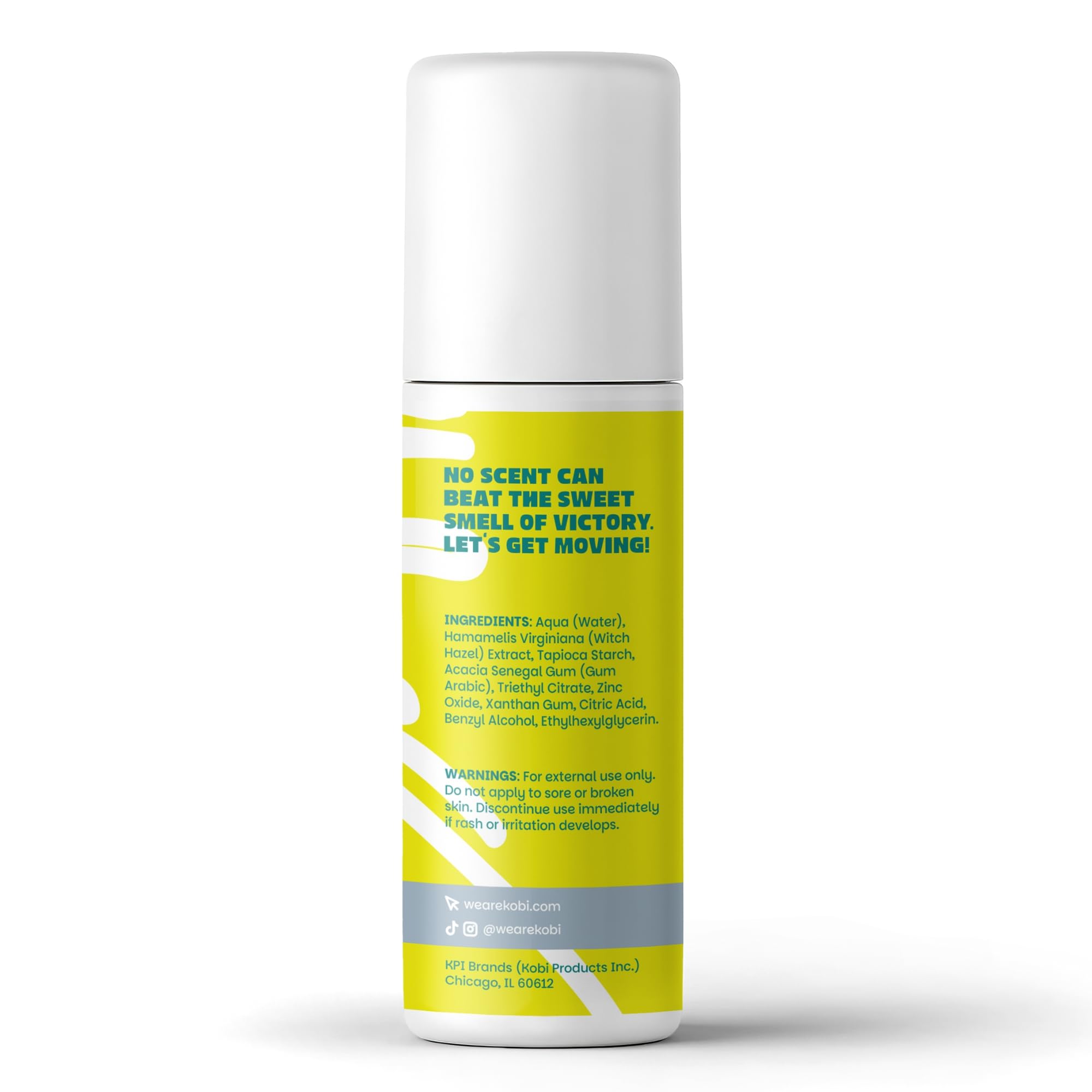 Peau sensible protégée par le déodorant naturel Kobi.