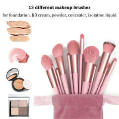 Étui-rangement Koccido pour pinceaux rose, protège et organise vos outils de maquillage.