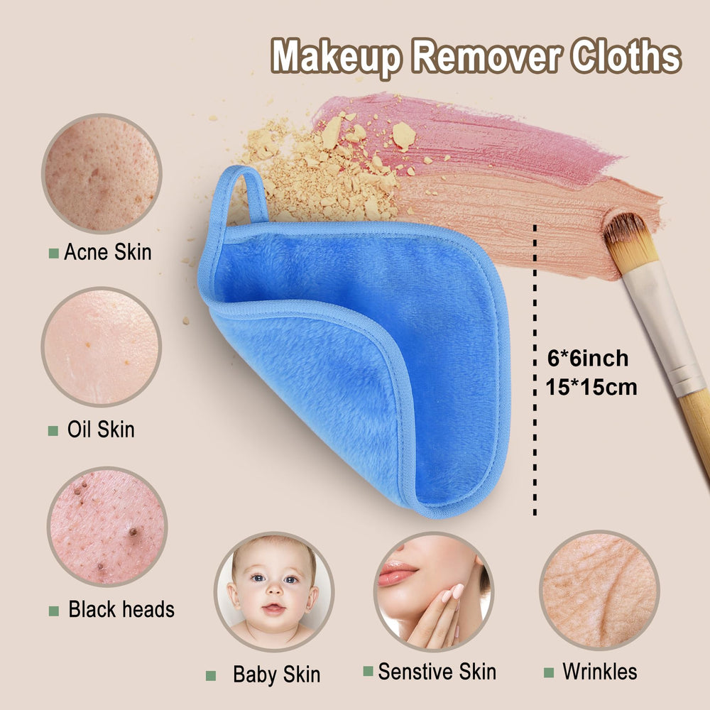 KODAMO lingettes démaquillage eau seulement, nettoyage facile avec juste de l'eau.
