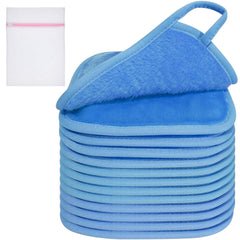 KODAMO lingettes démaquillantes microfibre 12 pièces, douceur adaptée à tous les types de peau.
