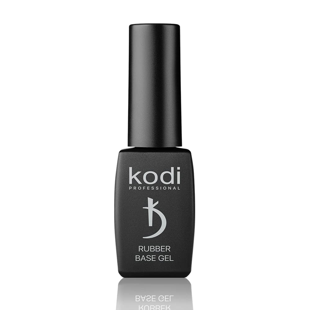 Kodi Professional Gel Base caoutchouté – bouteille 8 ml, soutien durable pour les ongles.