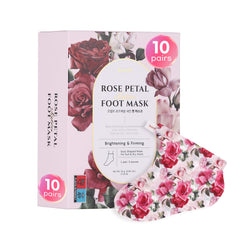 Koelf Masque Pieds Rose Petal Satin – soin hydratant intense pour pieds secs