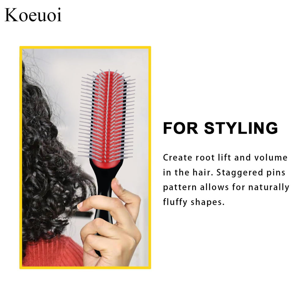 Utilisation quotidienne Koeuoi pour cheveux bouclés, contrôle et douceur