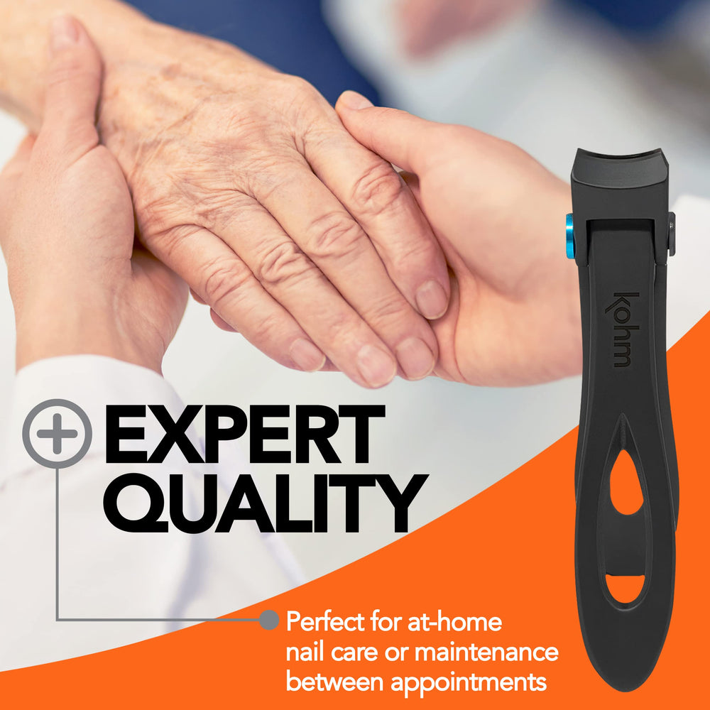 KOHM Coupe-ongles adapté pour ongles épais et incarnés