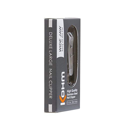KOHM Coupe-ongles épais, idéal pour pédicure à domicile.