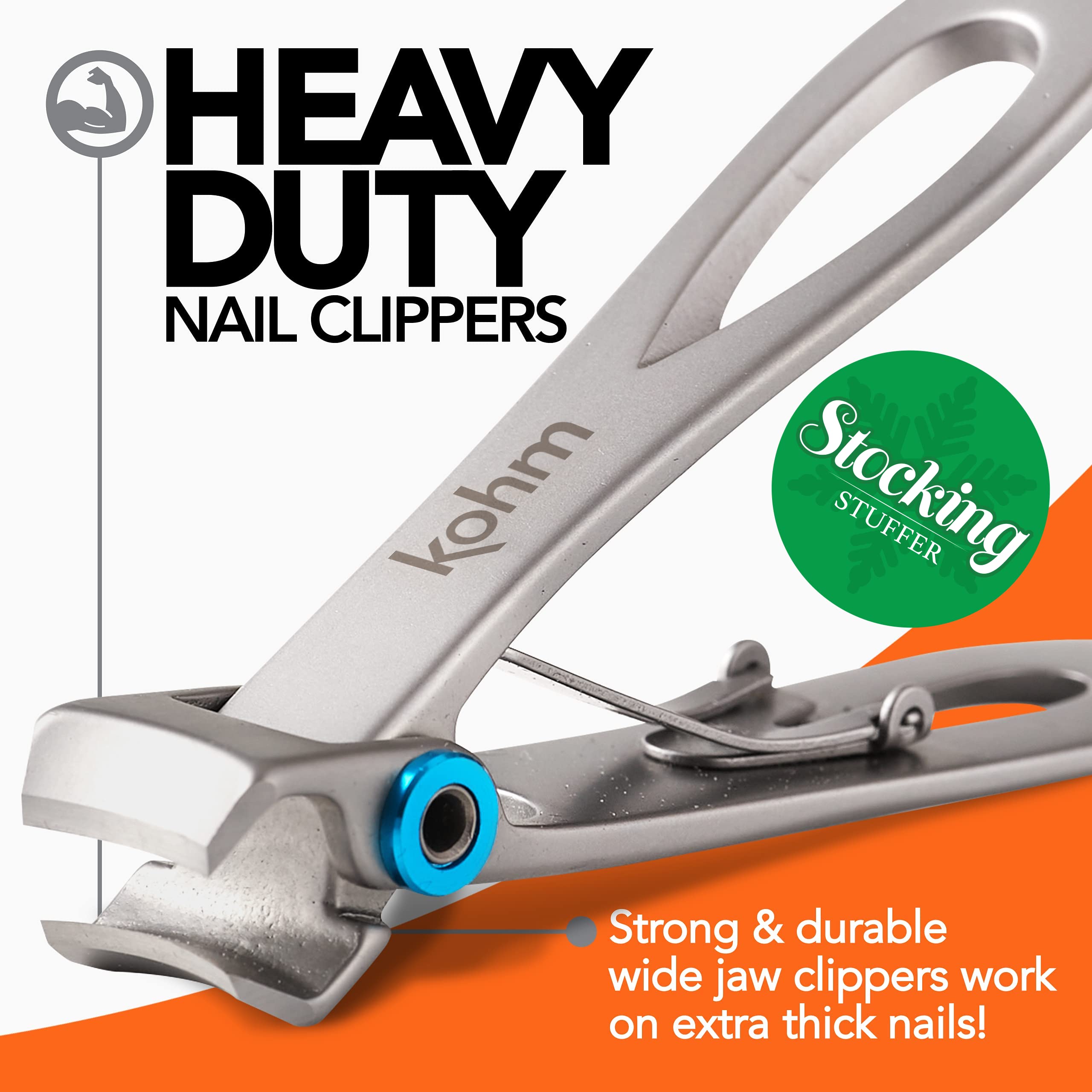 KOHM lame ultra-tranchante assure des coupes nettes sur ongles épais