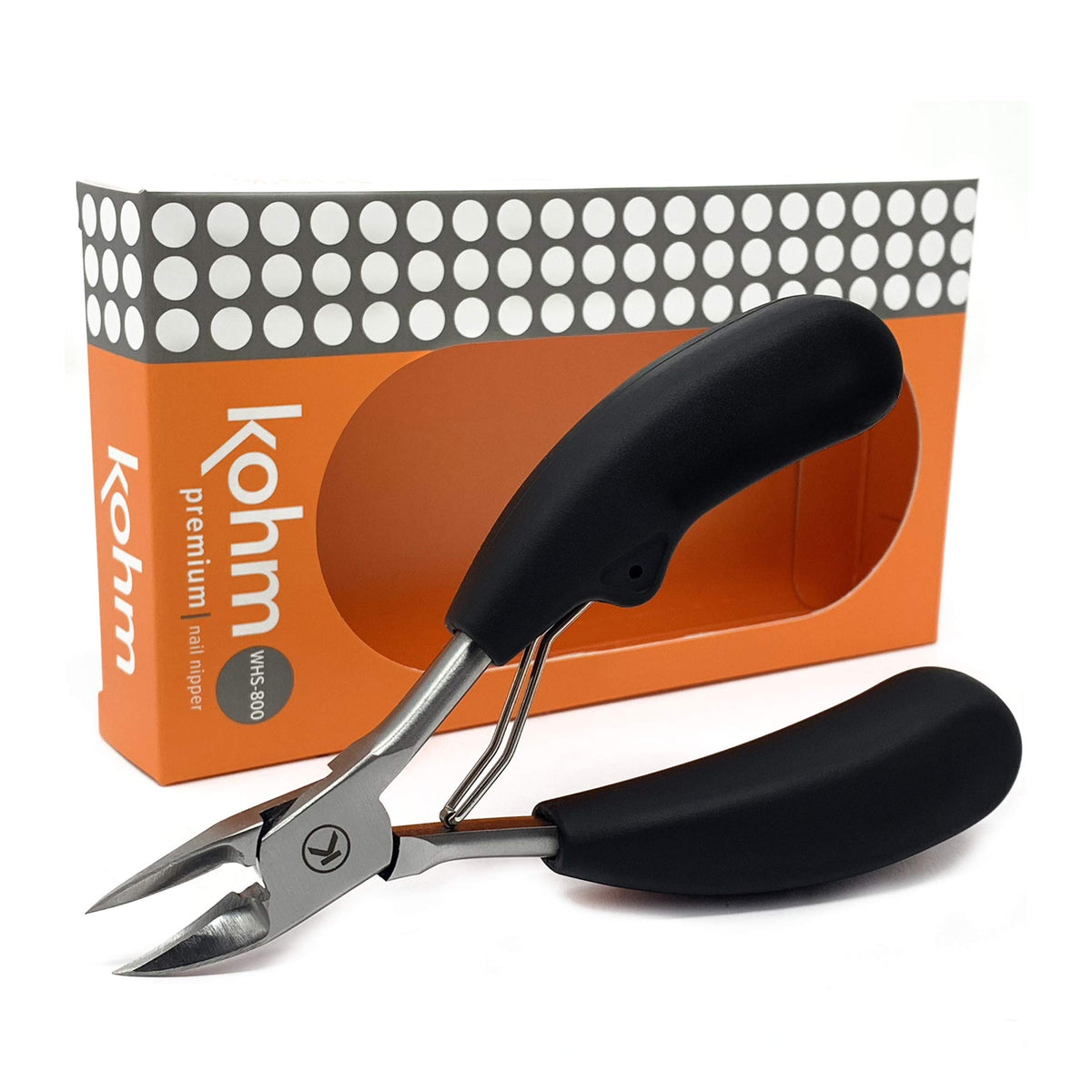 KOHM coupe-ongles-orteil: lame extra-large pour ongles épais et difficiles à couper