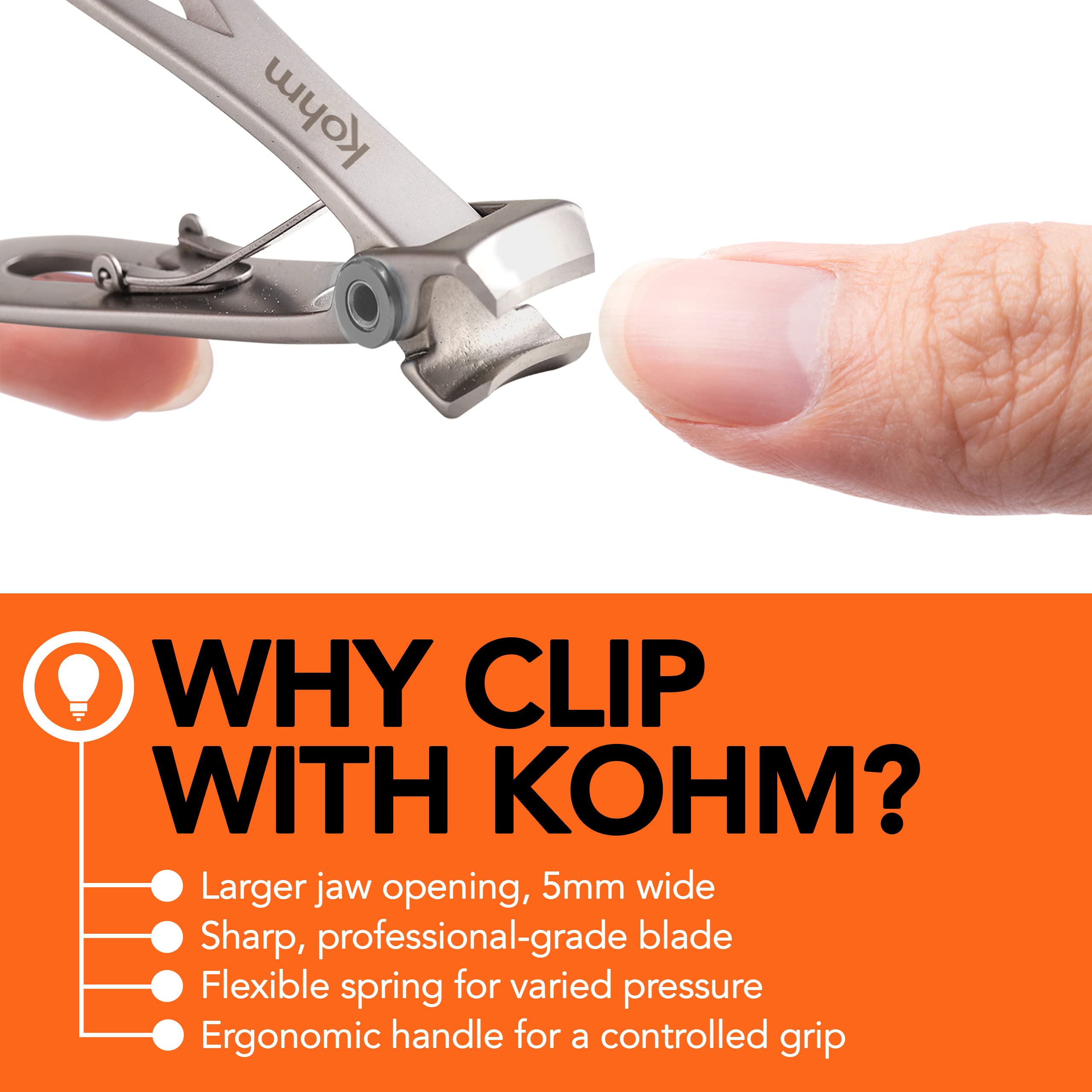 KOHM usage maison, pratique pour soins des ongles à domicile