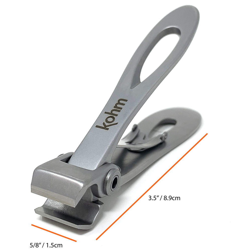 KOHM pince-ongles ergonomique grip mat