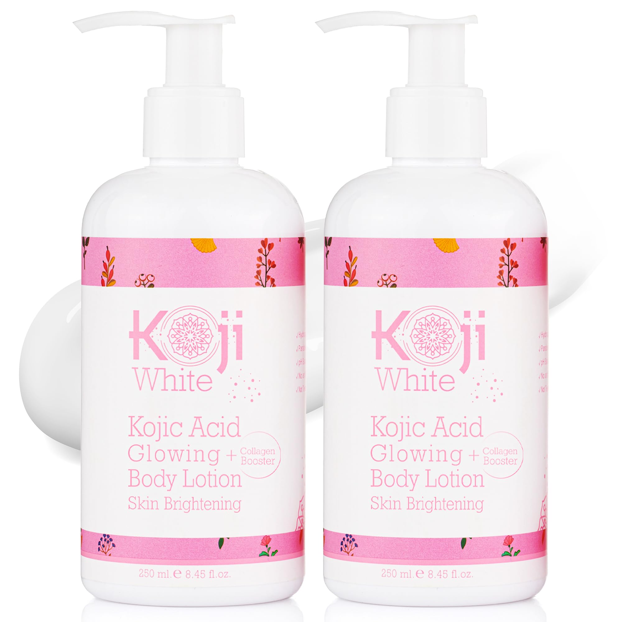 Koji White lotion corps acide kojique pour teint uniforme et lumineux