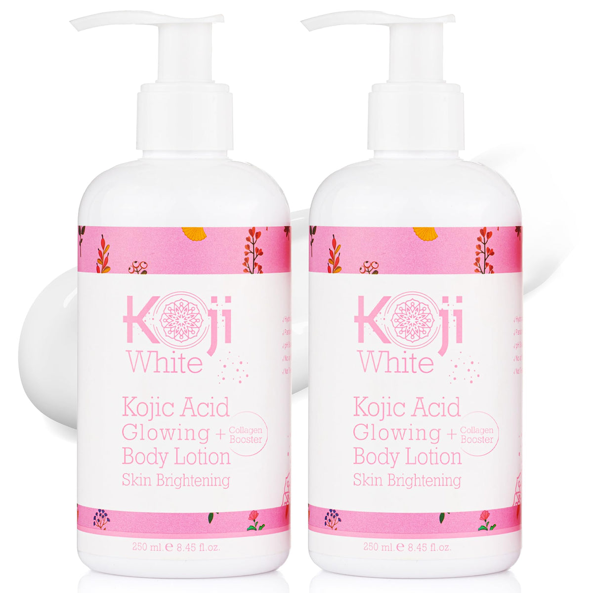 Koji White lotion corps acide kojique pour teint uniforme et lumineux