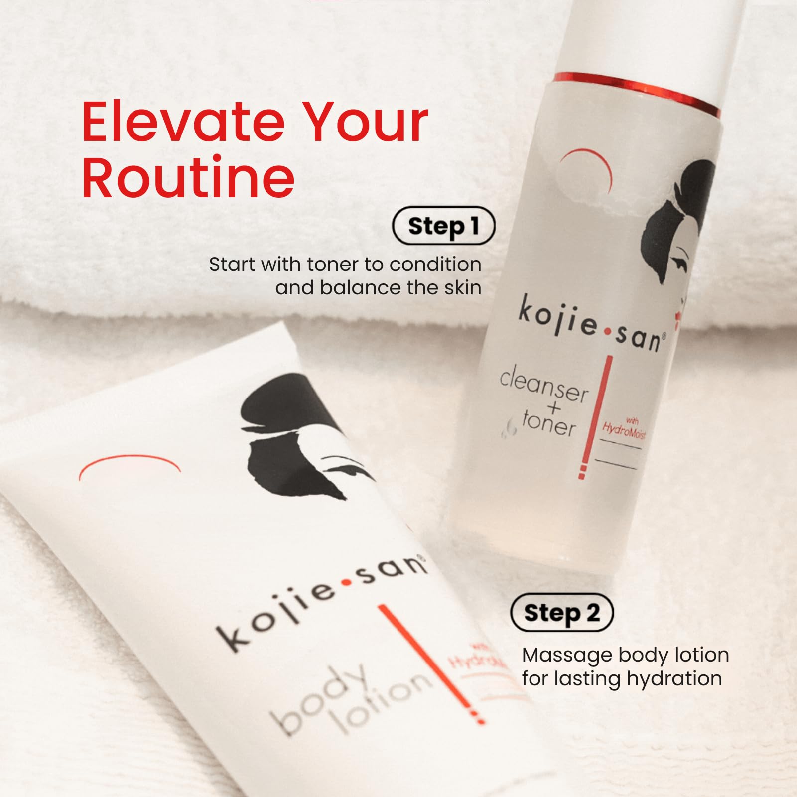 Kojie San – Application visage matin et soir pour une peau nette