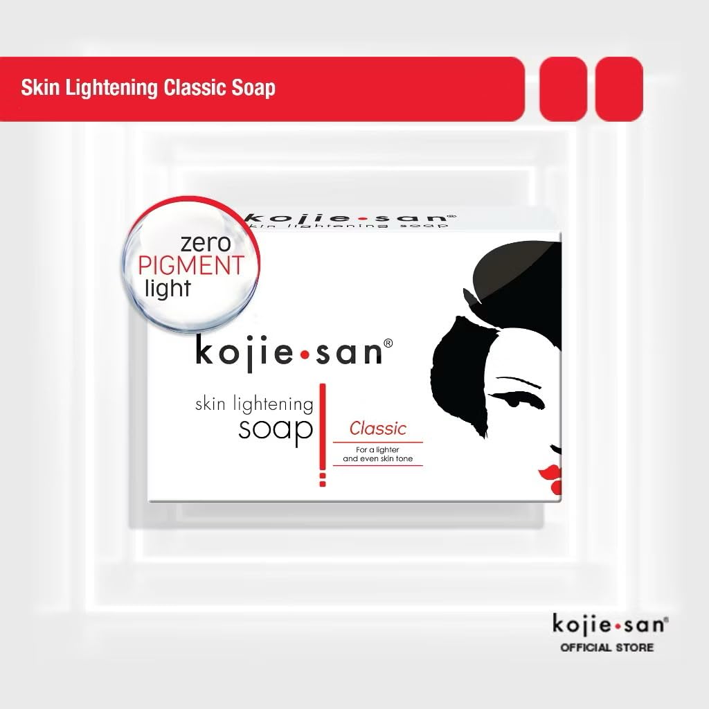 Kojie San savon éclaircissant orange 3x65g, texture douce pour la peau