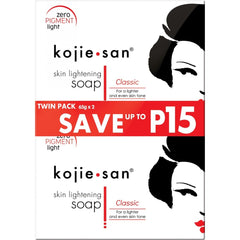 Kojie San Savon Éclaircissant Original — emballage visible, idéal pour démarrer une routine quotidienne.
