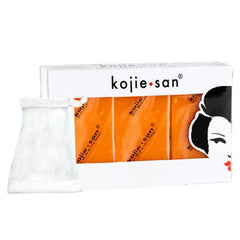 Kojie San Savon Original Barre prête à l’emploi, éveille le teint et atténue les taches possibles.