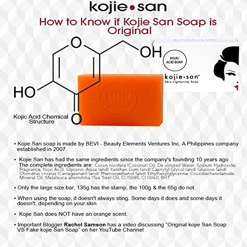 Kojie San Savon Original – texture soyeuse facilitant l’application quotidienne.