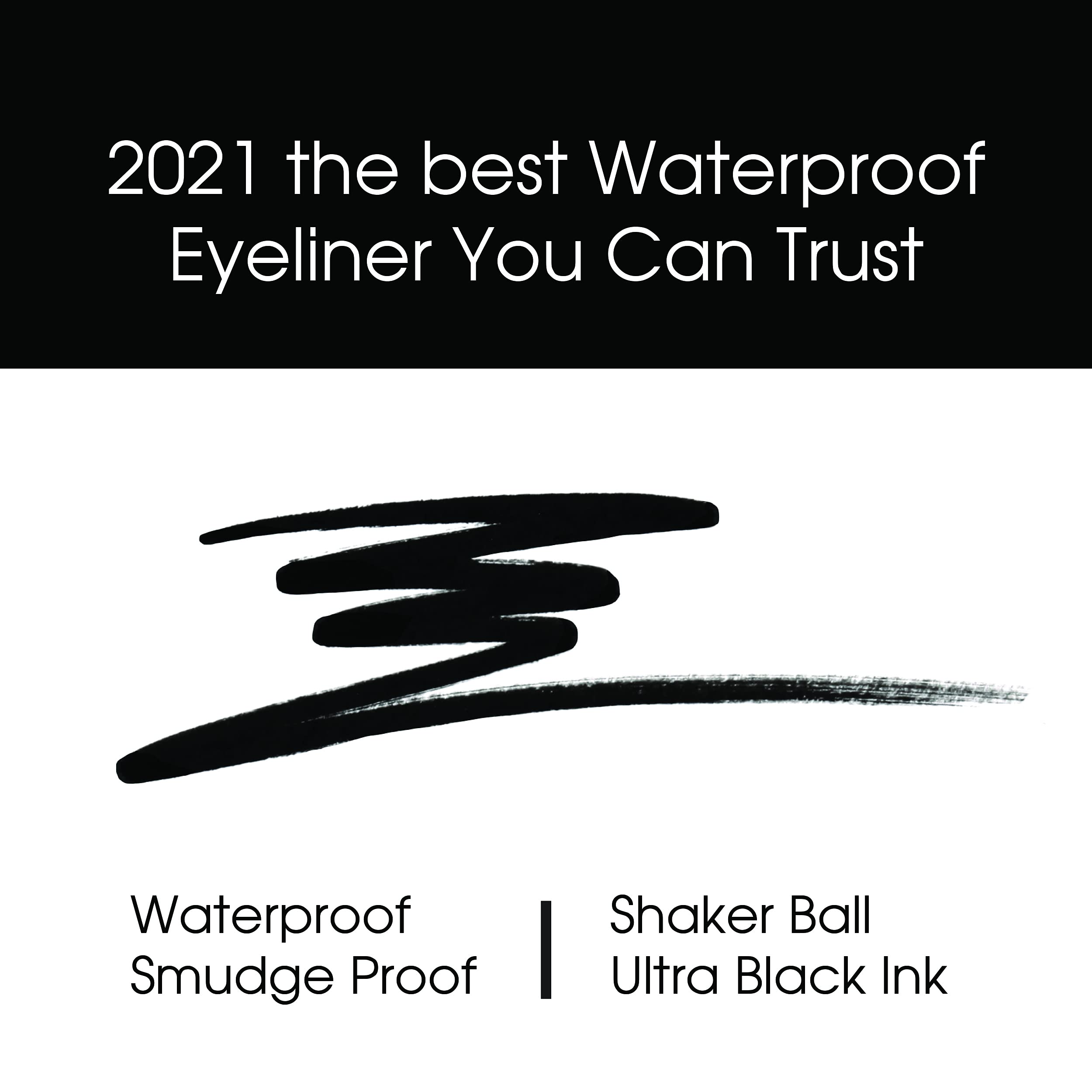 Kokie Precise Longwear Eyeliner noir ultra pour un regard intense.