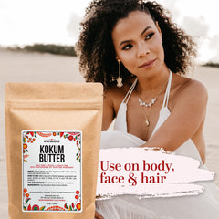 Beurre Kokum cru Better Shea Butter – application mains rapide et efficace.