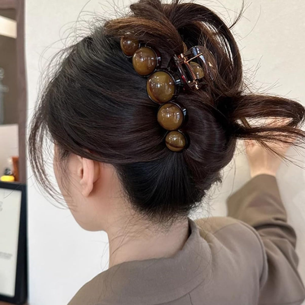 Kolonams accessoire perle brune – parfait pour fetes et occasions