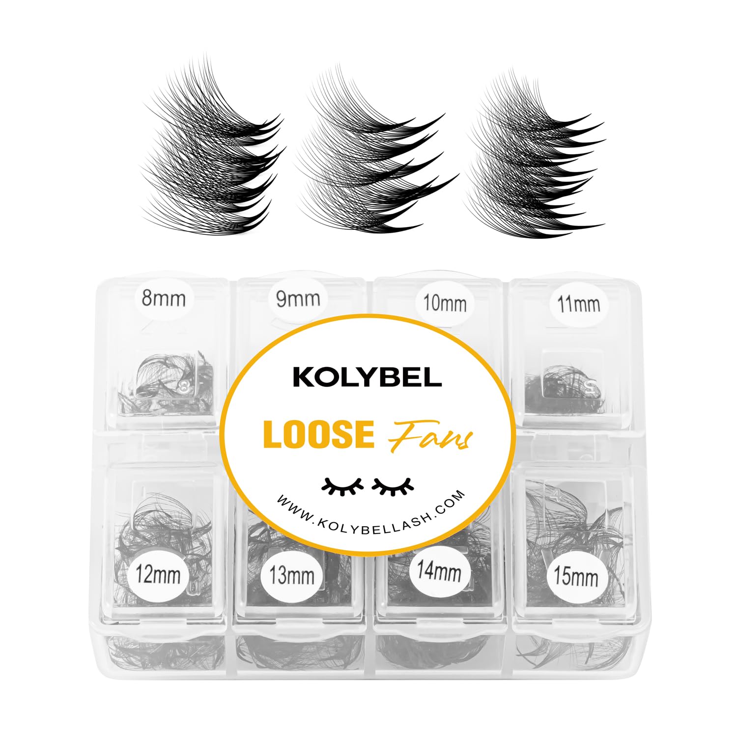 Kolybel cils prémontés 600 — volume rapide et uniforme