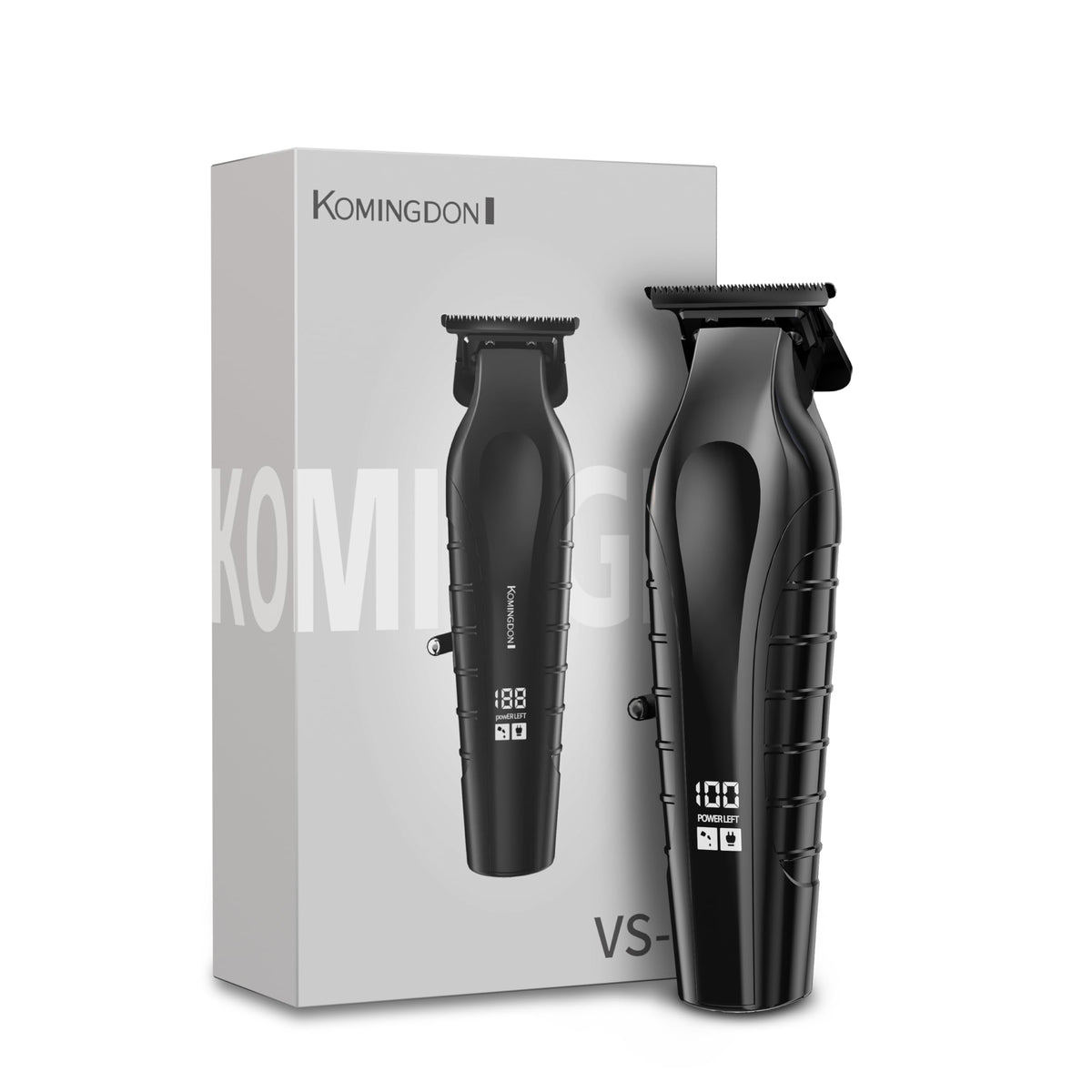 KOMINGDON tondeuse barbe lame T zéro-jeu pour contours précis.
