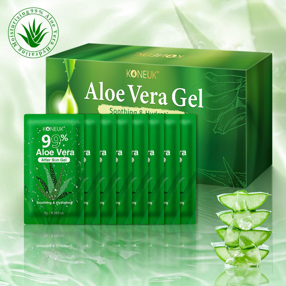 KONEUK gel d'aloe vera emballage pratique, lot important.