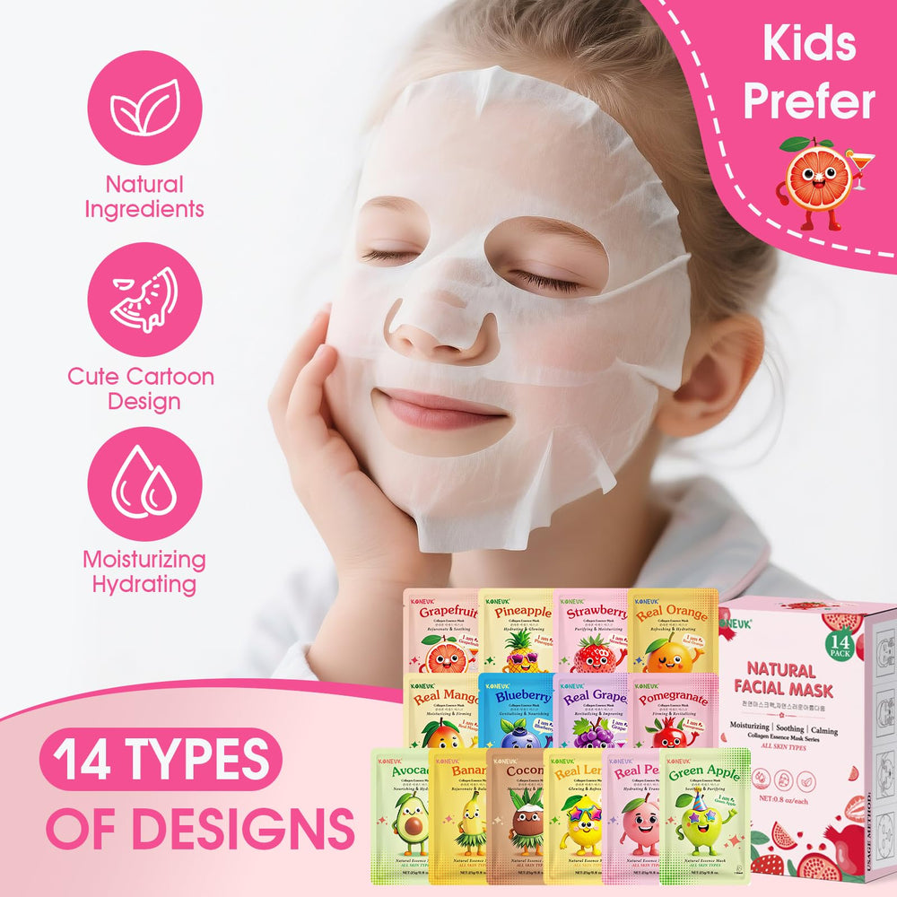 Guide d’utilisation du masque visage KONEUK pour une routine rapide.