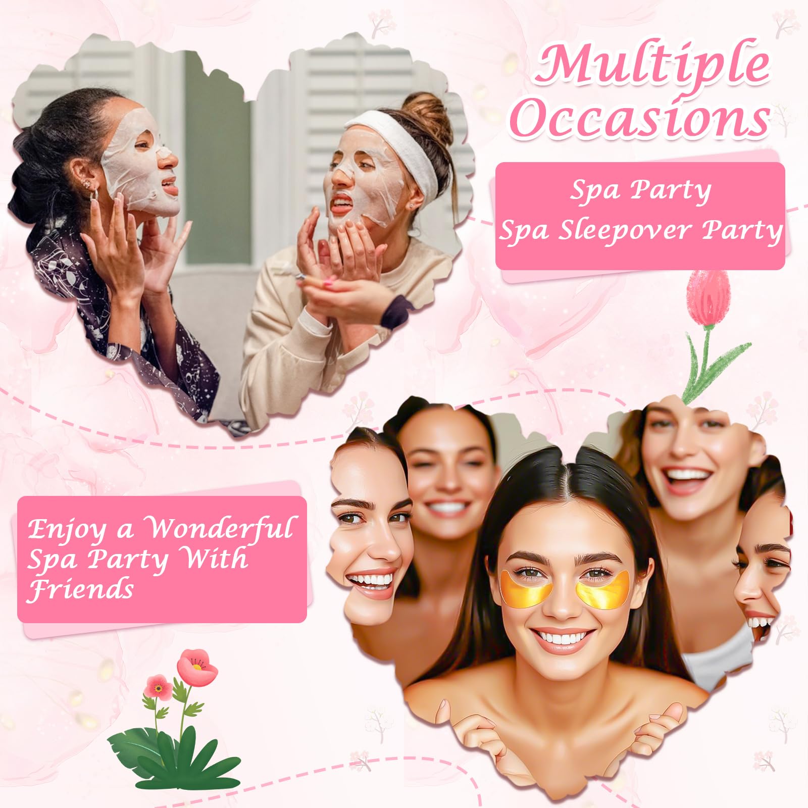 KONEUK kit spa fête: crème mains hydratante pour mains douces
