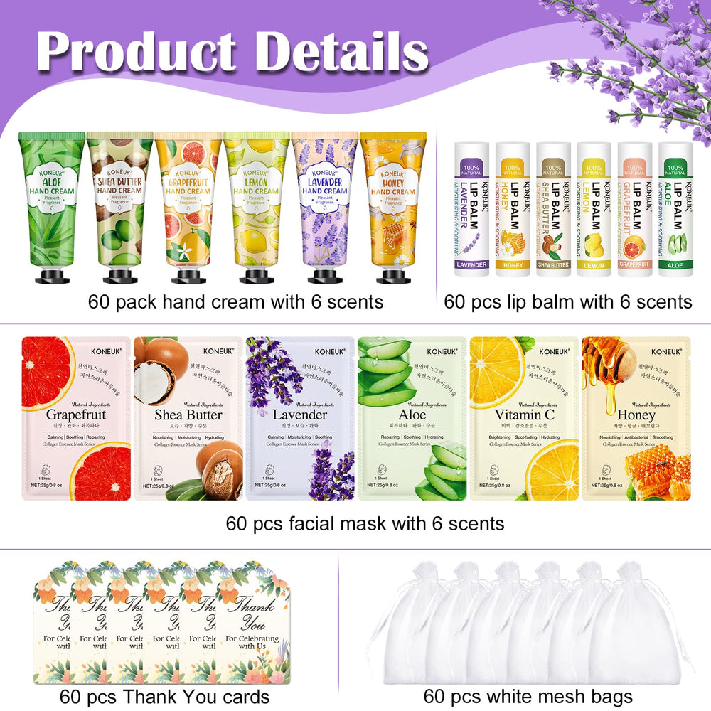 Masque visage KONEUK, 60 masques, peau hydratée et fraîche après usage.