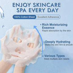 KONEUK masque visage hydratant riche pour peau confortable