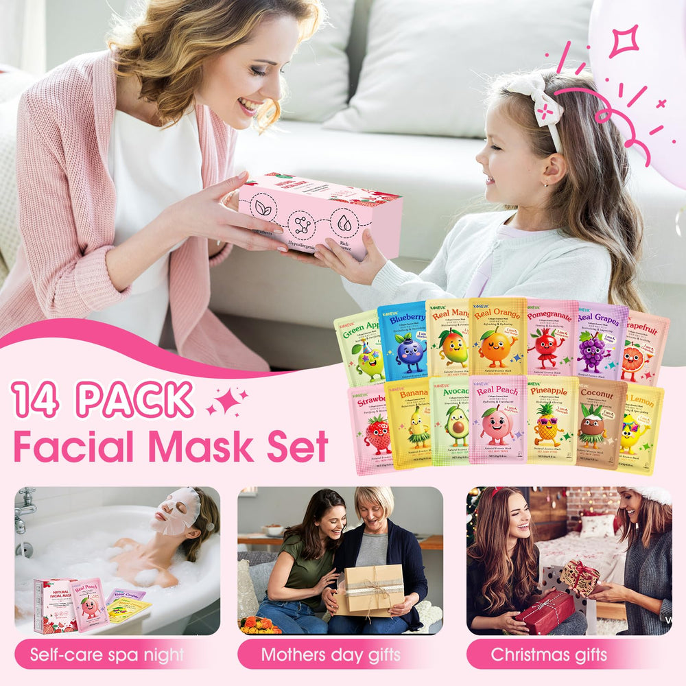 Masques KONEUK adaptés à tous types de peau pour hydratation et confort.