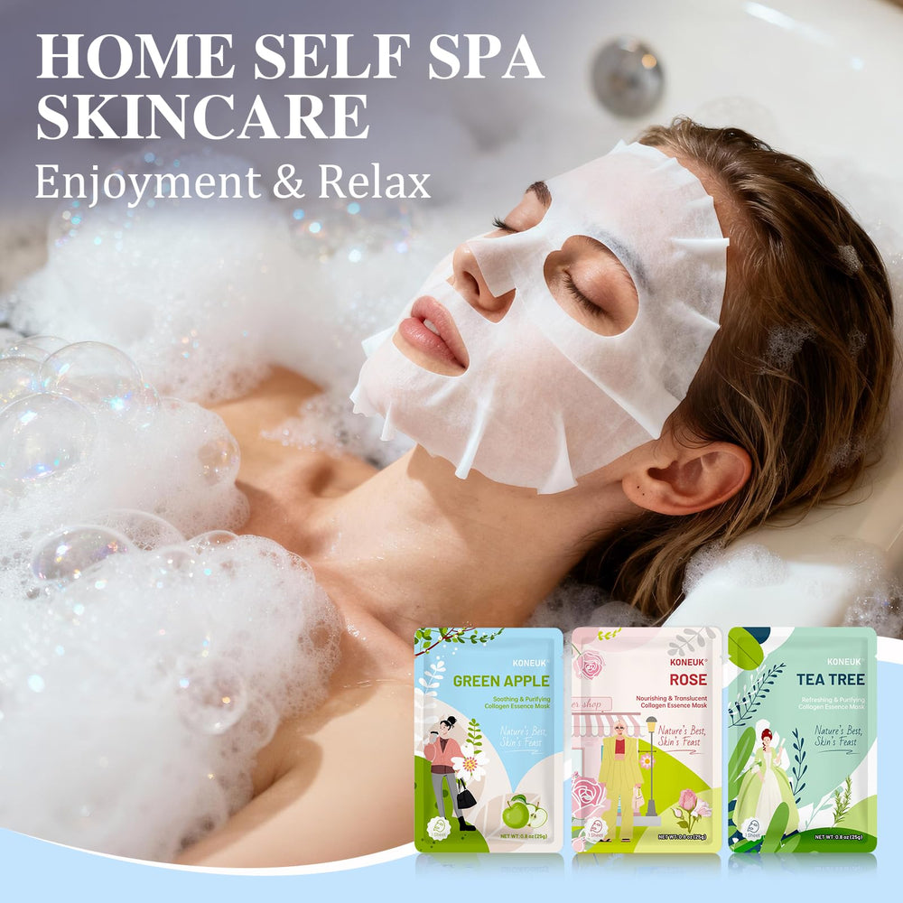 KONEUK masques visage routine bien etre a partager entre amis