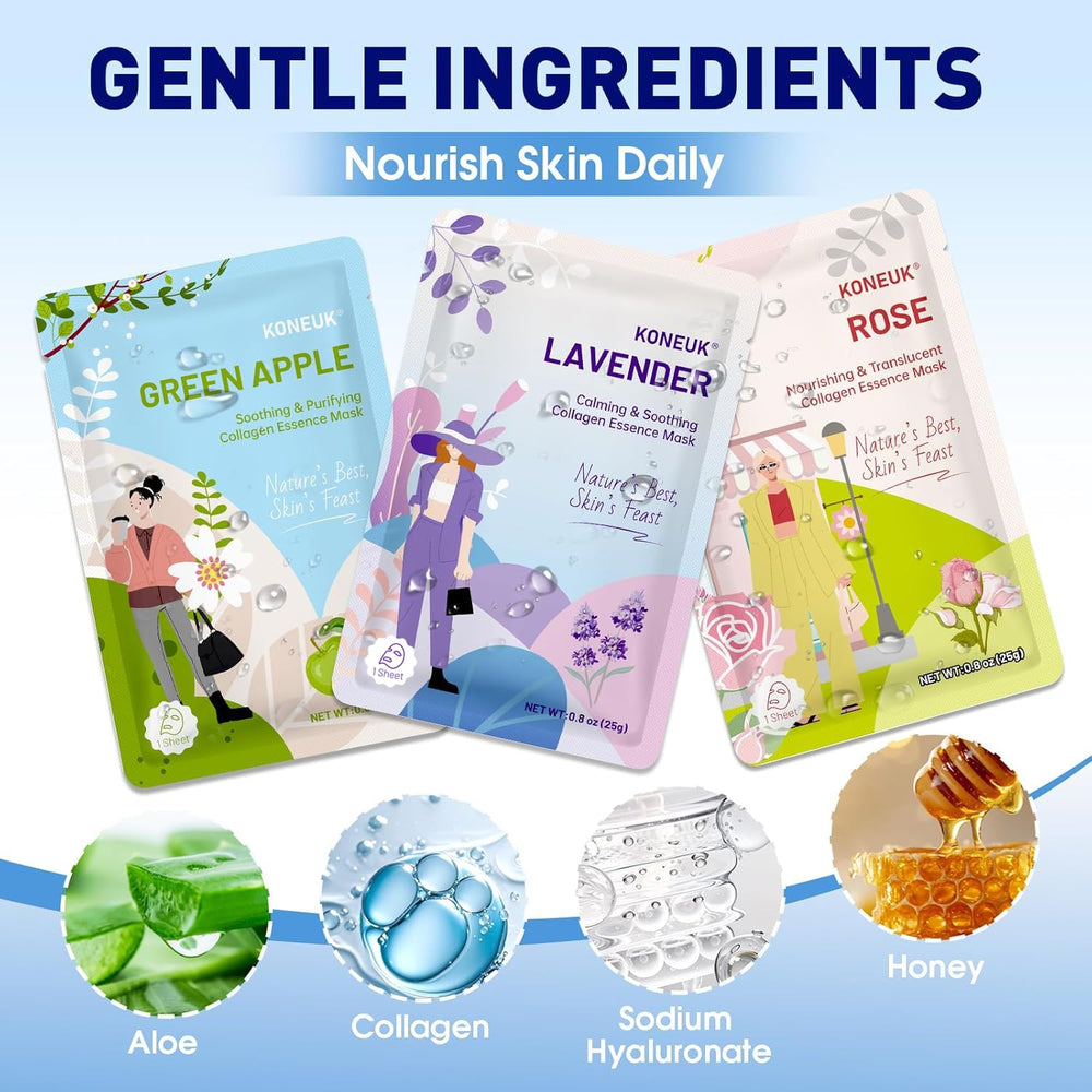 KONEUK masque visage cadeau spa chic idéal pour offrir
