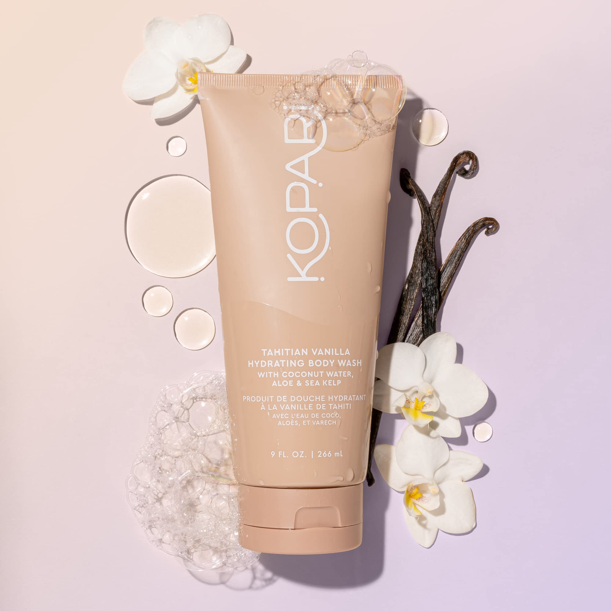 Kopari - flacon pratique de 9 oz pour une utilisation quotidienne.