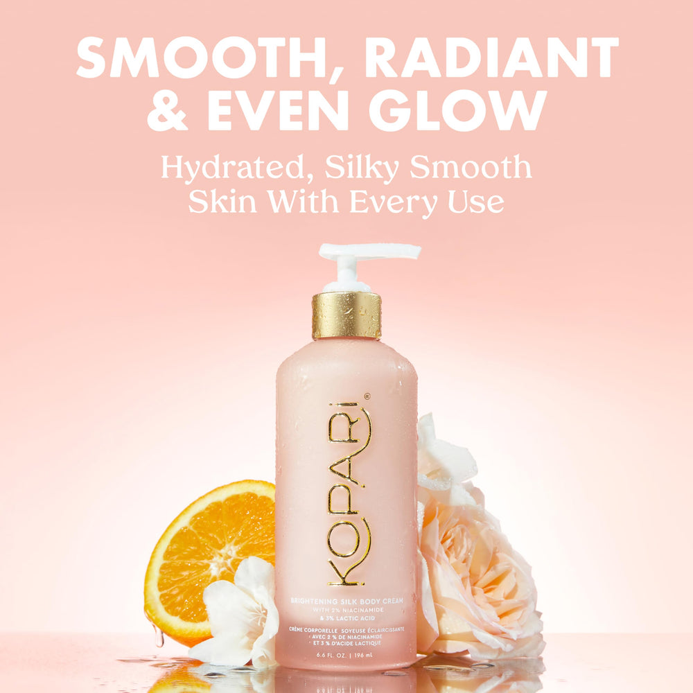 Kopari Brightening Silk Cream – exfoliation AHAs pour peau plus lisse