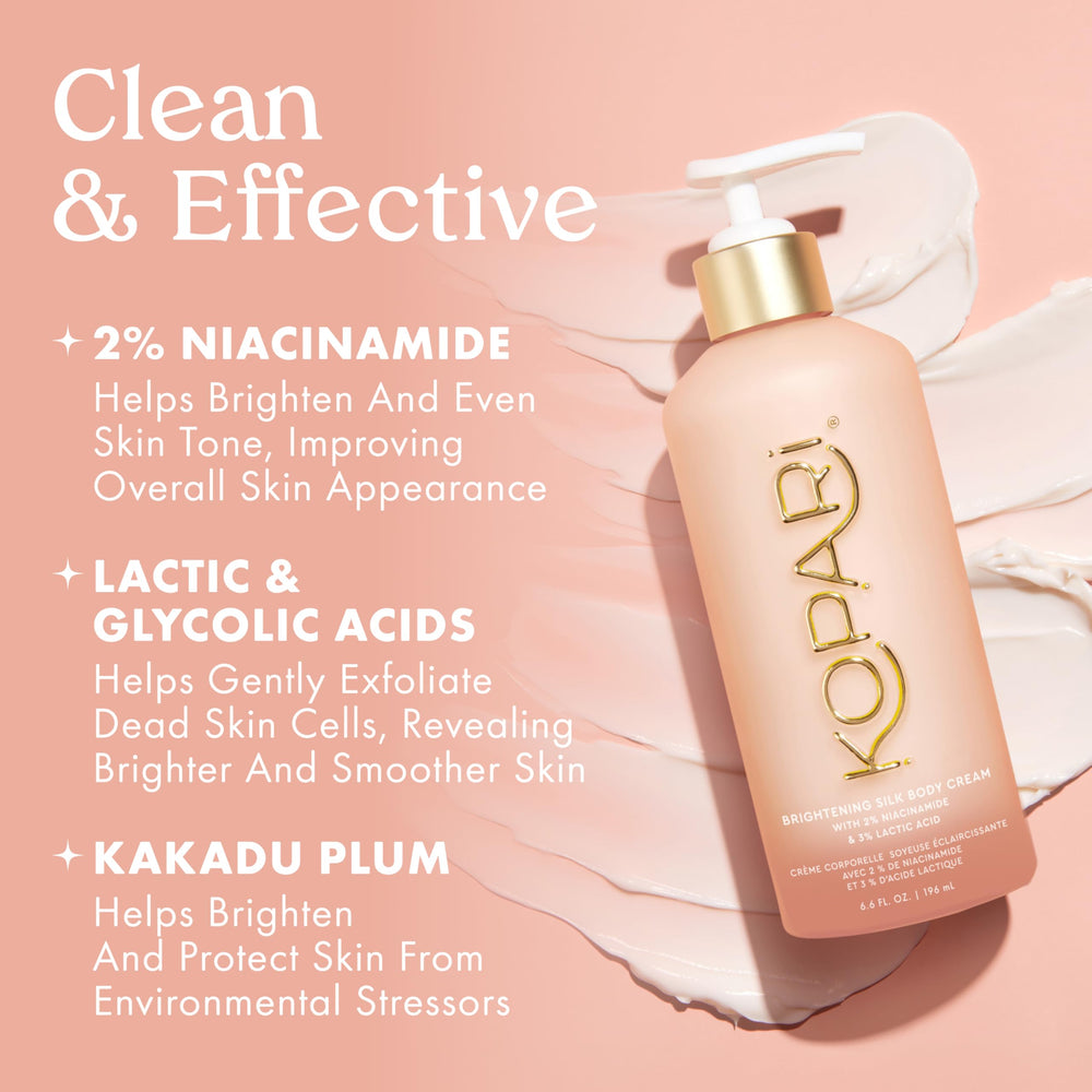 Kopari Brightening Silk Cream – parfum goyave rose durable pour l'été