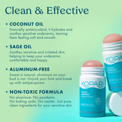 Formule clean et à base de plantes du Kopari Coco Original.