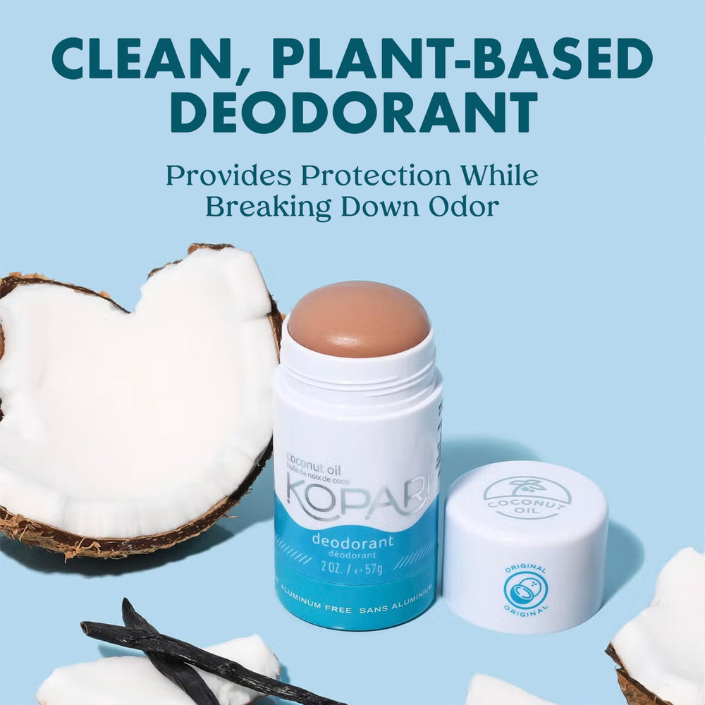 Kopari déodorant coco sans aluminium – texture glissante et confort journalier