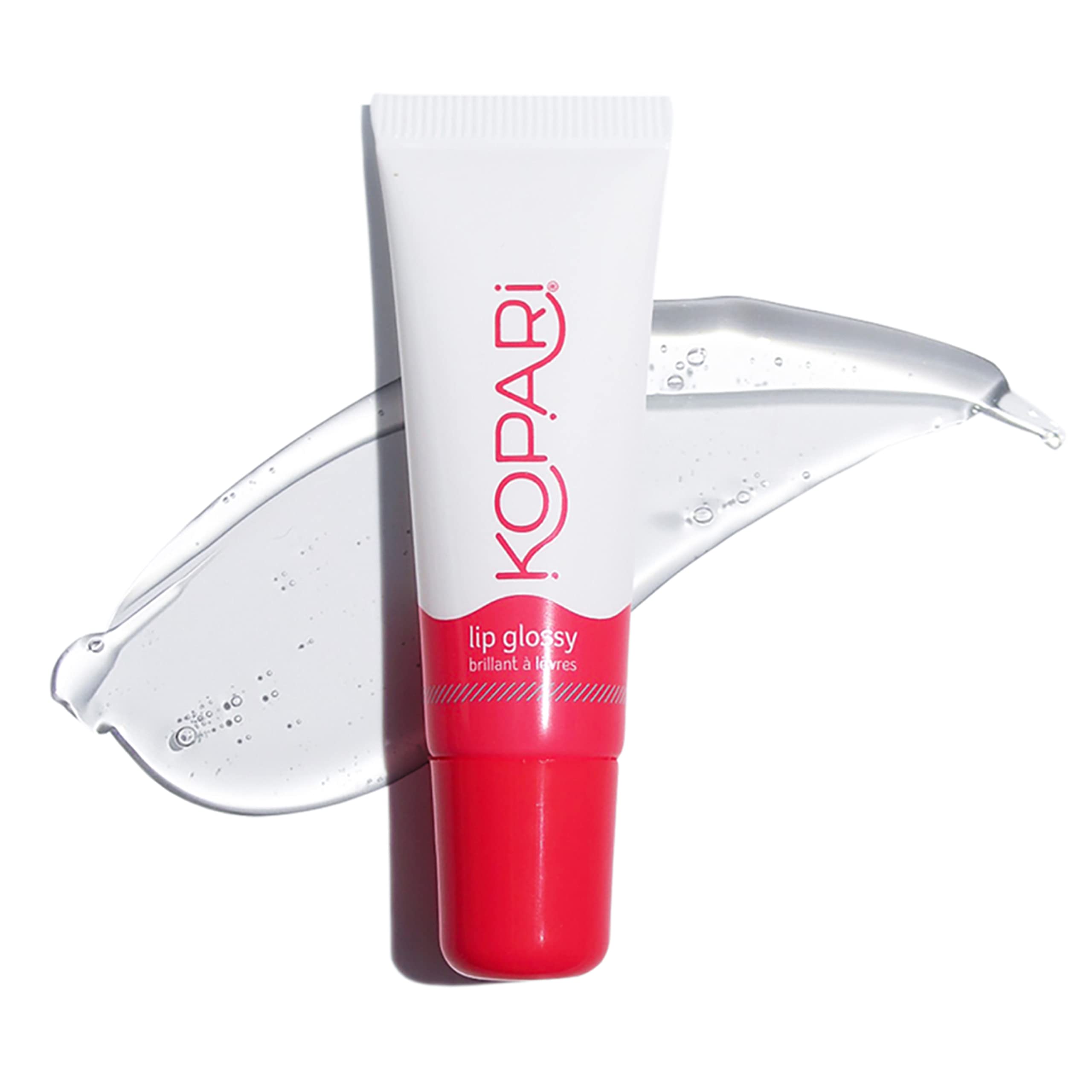 Kopari huile lèvres coco transparente en flacon, hydratation rapide
