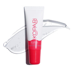 Kopari huile lèvres coco transparente en flacon, hydratation rapide