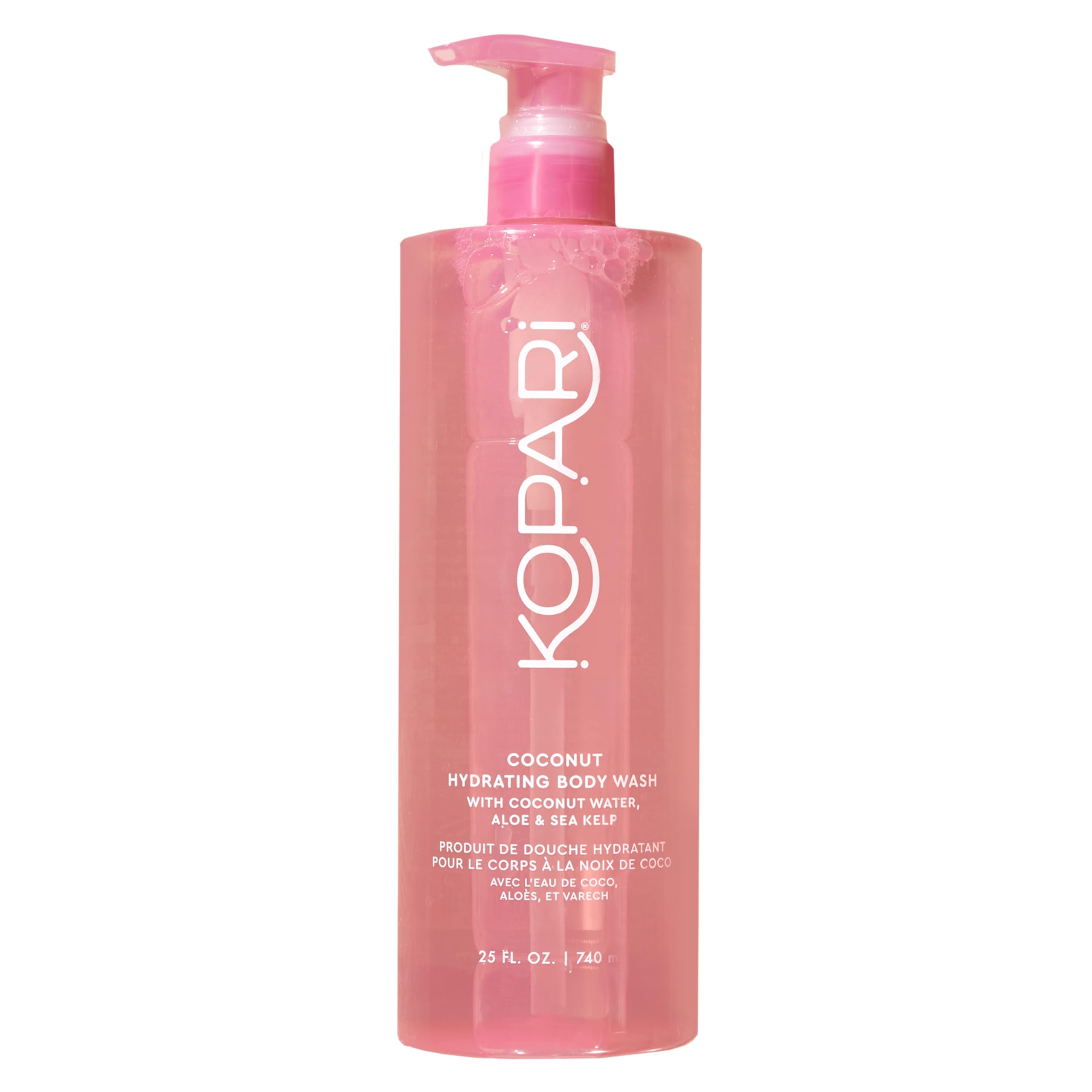 Kopari Jumbo Lavage Corps – gel qui se transforme en mousse hydratante.