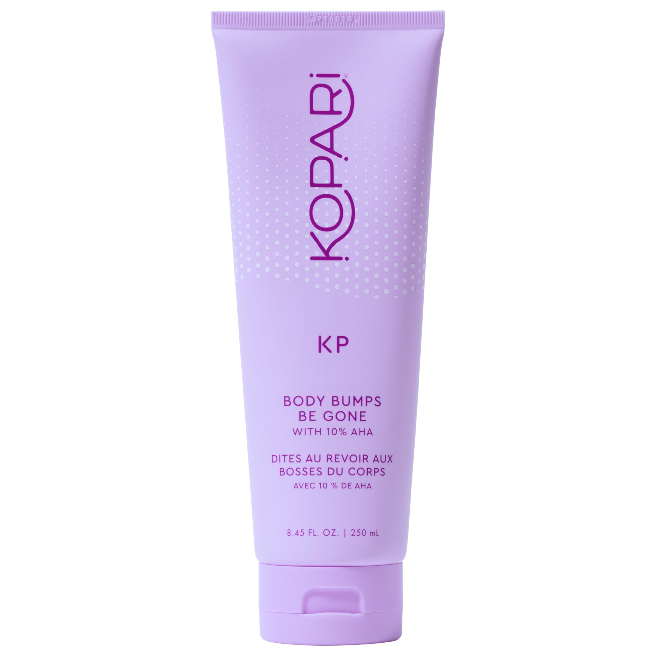 Kopari KP Body Bumps Gommage – bouteille prête pour une peau plus lisse.