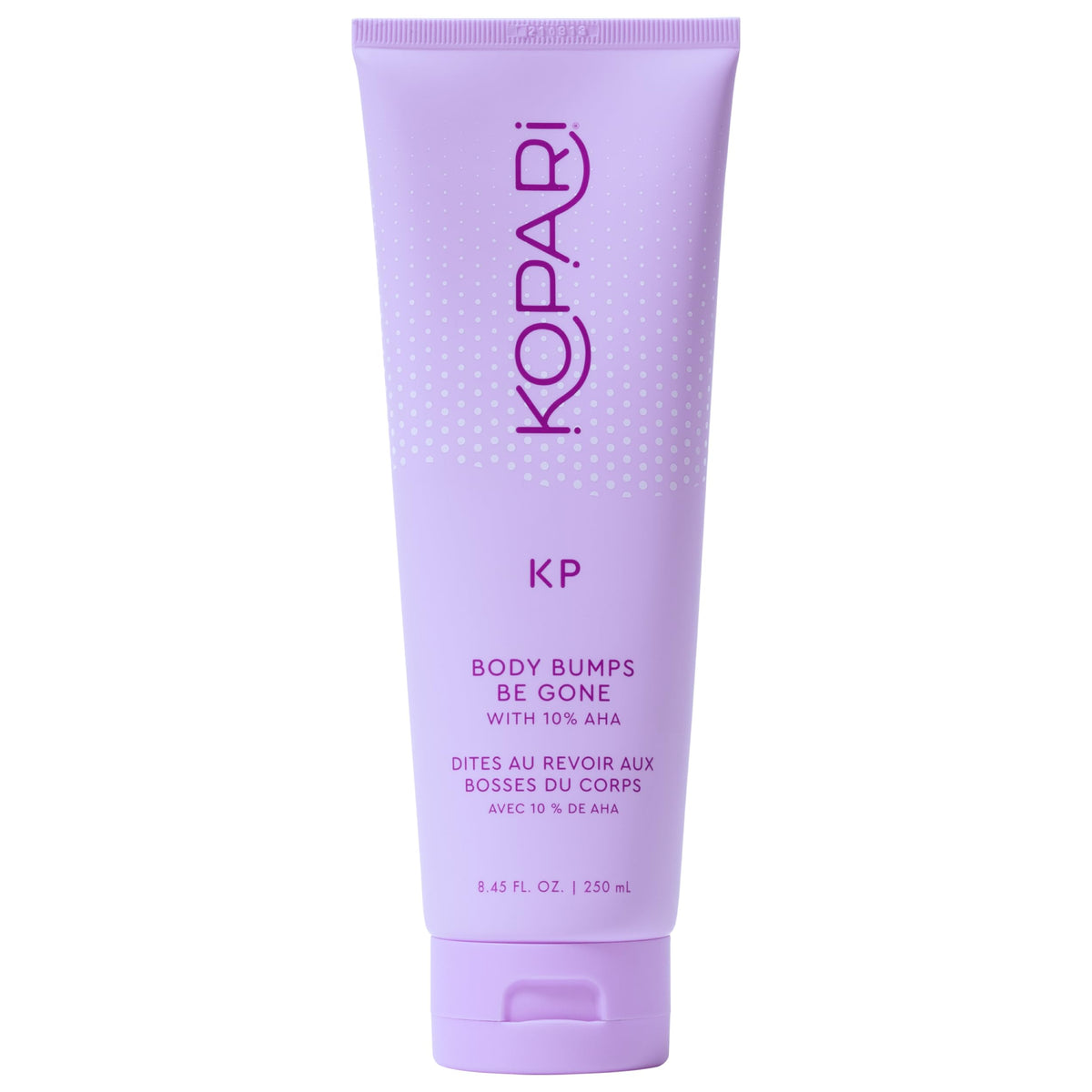 Kopari KP Body Bumps Gommage – bouteille prête pour une peau plus lisse.