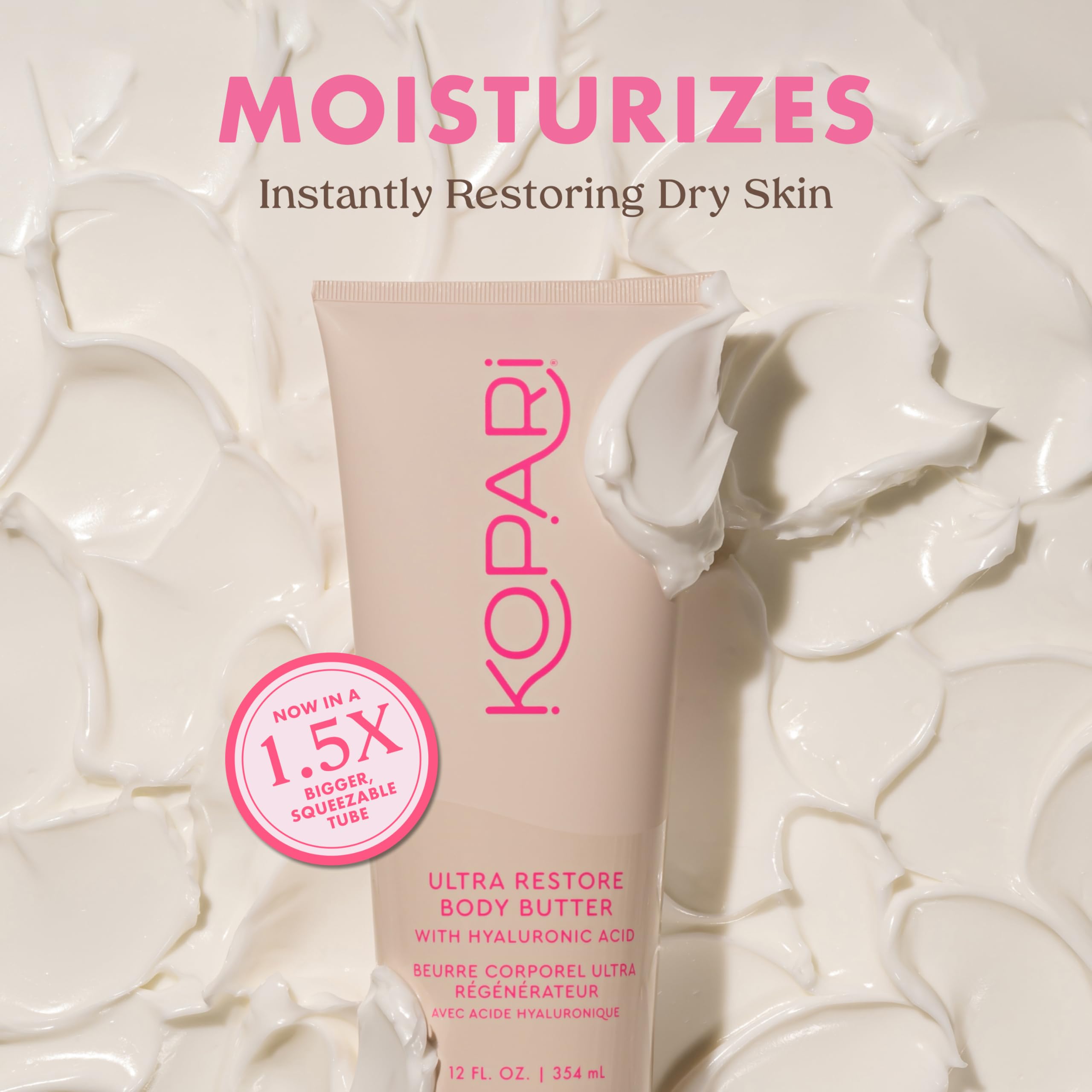 Texture légère et absorption rapide du Kopari pour peau douce